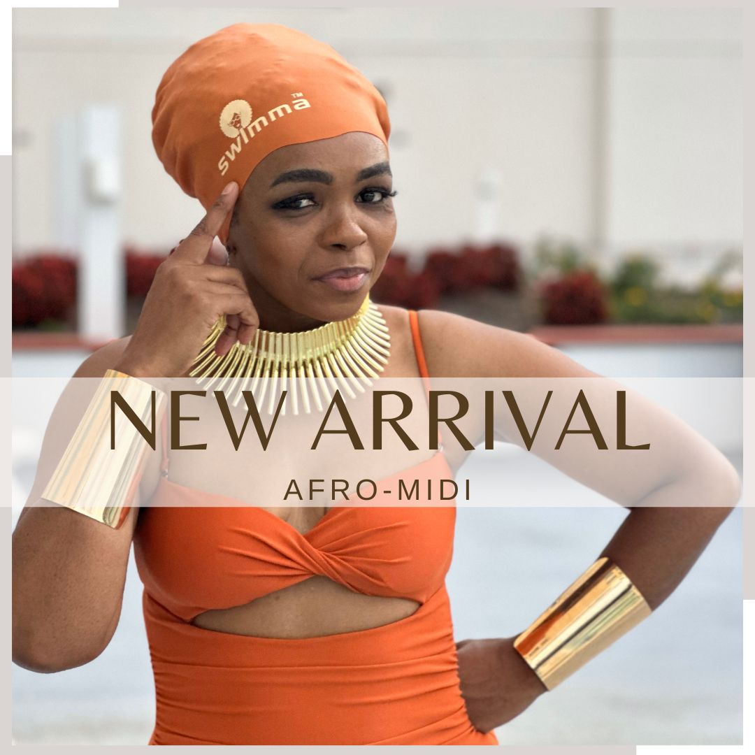 Afro-Midi Rusty Orange