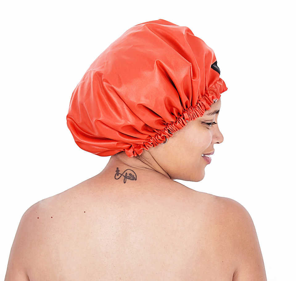AfroShower Large Burnt Orange